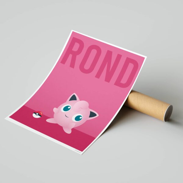 Poster Affiche Pokémon Rondoudou