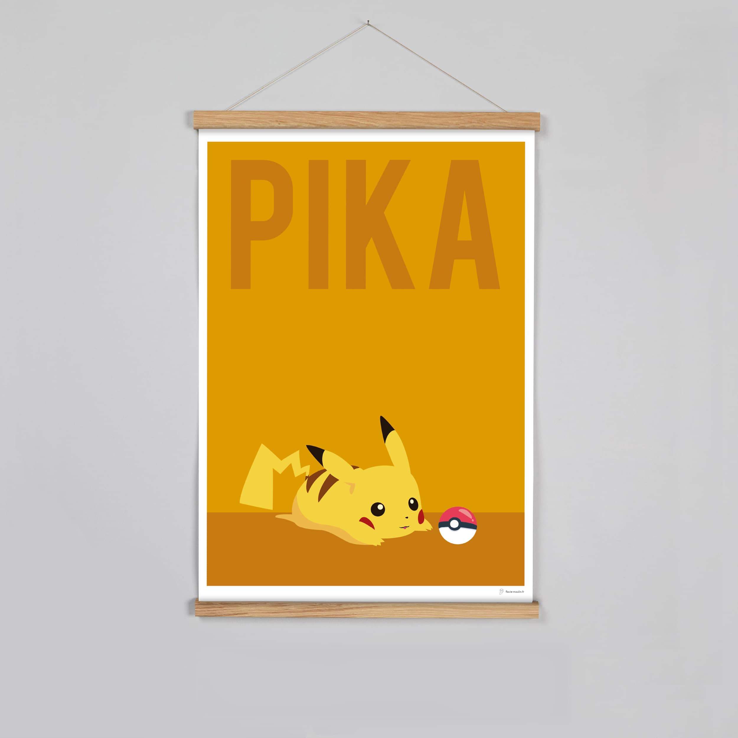 Poster Affiche Pokémon Pikachu