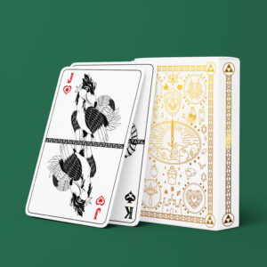 Jeu 54 cartes à jouer The Legend Of Zelda - version créatures - Gold