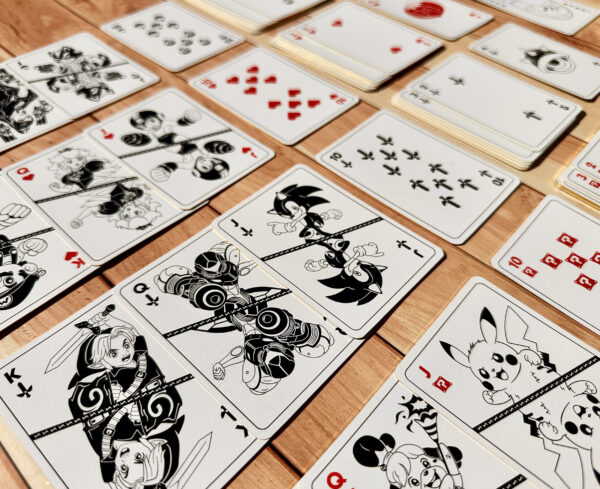 Jeu 54 cartes à jouer Inspiré par l'univers Super Smash Bros – Image 2