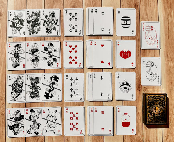 Jeu 54 cartes à jouer Inspiré par l'univers Super Smash Bros – Image 5