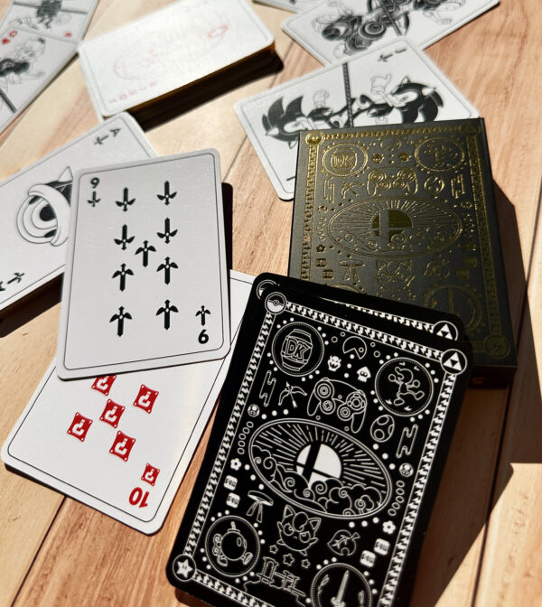 Jeu 54 cartes à jouer Inspiré par l'univers Super Smash Bros – Image 6